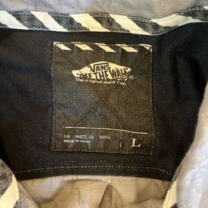 Vans button up